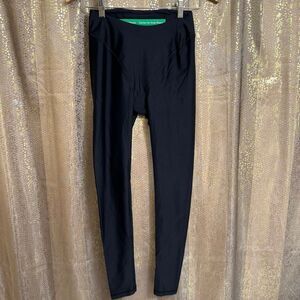 District Vision Black Long Athletic Women's Running Jogging Tights Small